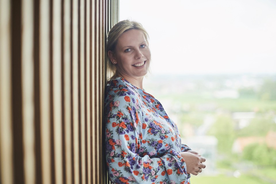 Sofie Spriet, CEO van Dewaele Vastgoedgroep. 