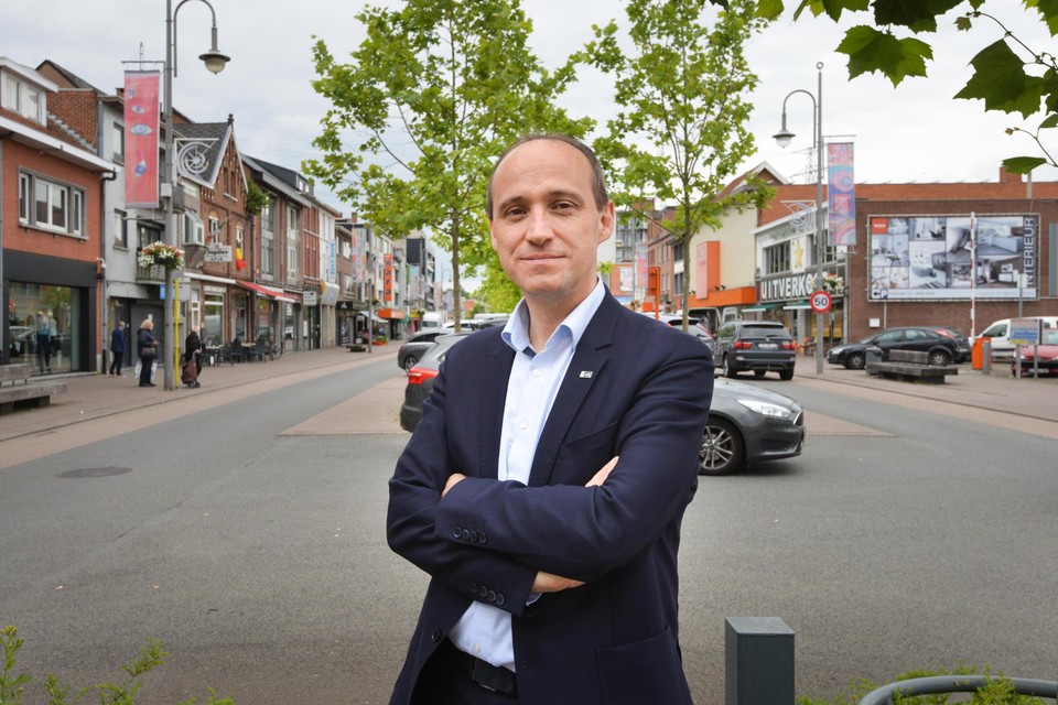 Burgemeester Wim Dries (CD&V). 