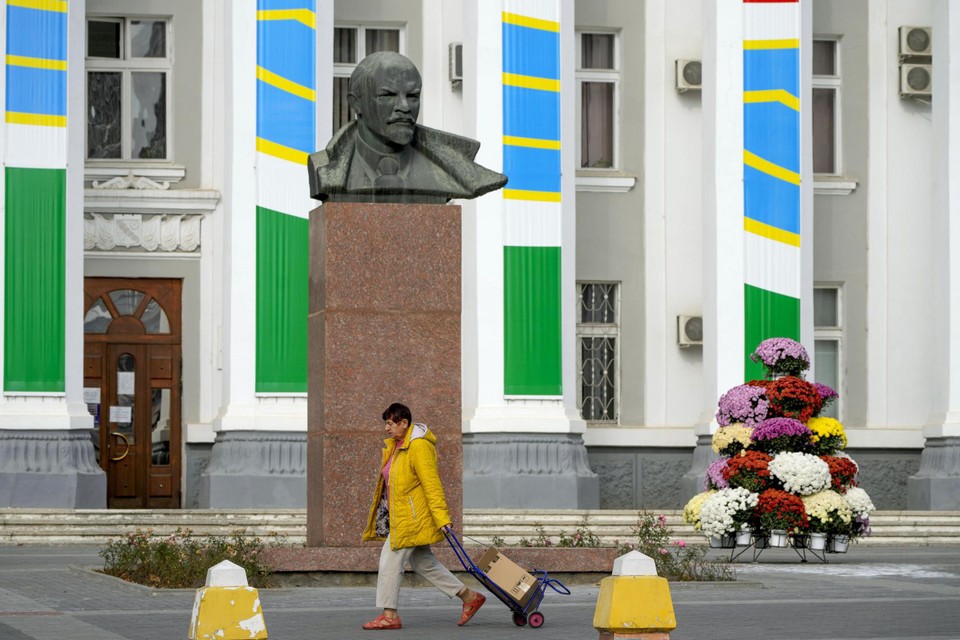 In Transnistrië is de Russische invloed nog overal zichtbaar op straat.