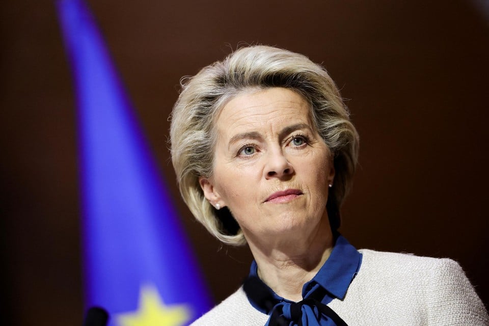Europees Commissievoorzitter Ursula von der Leyen 