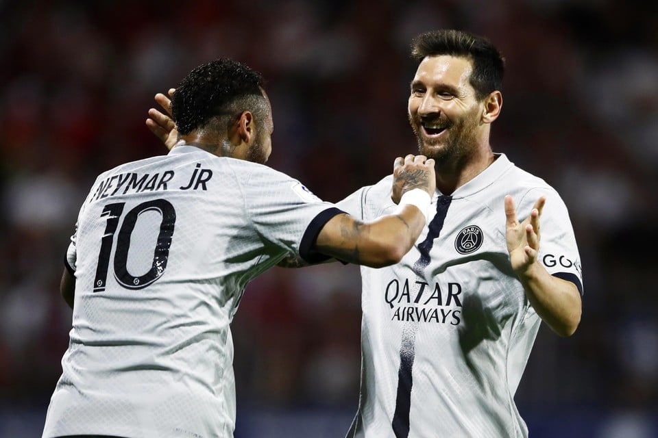De magie tussen Neymar en Messi lijkt weer te werken. 