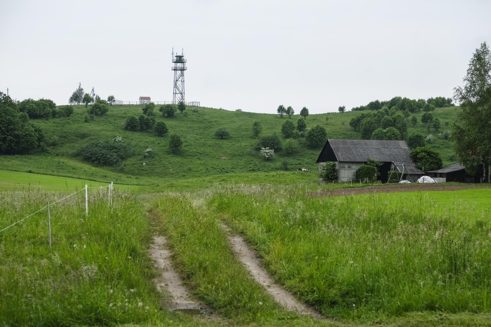 De toren van een grenswachter aan de Suwalki-corridor, een smalle grensstrook tussen Litouwen en Polen. ‘Daar kan Poetin testen of de Navo echt verenigd is.’ 