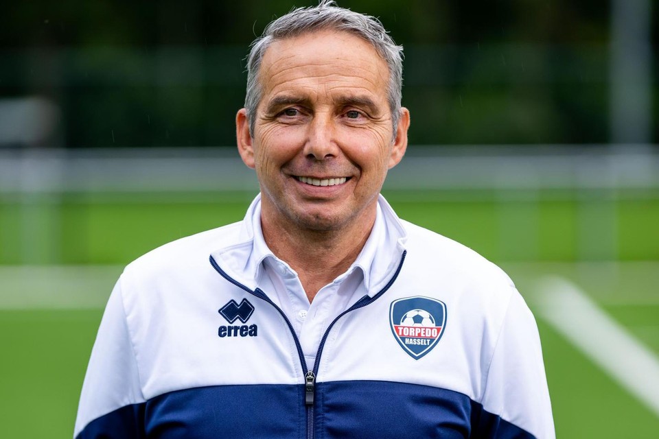 Alain Hermans, coach van Torpedo.