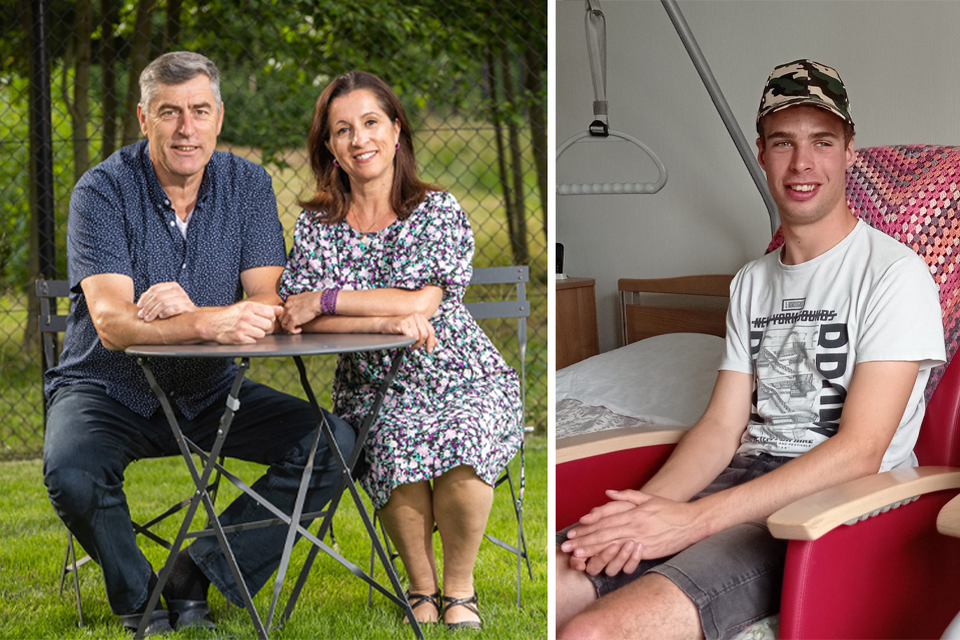 Al twintig jaar zijn Jean-Pierre Verstappen en zijn vrouw Eva uit Opoeteren pleegouders van Yannick 