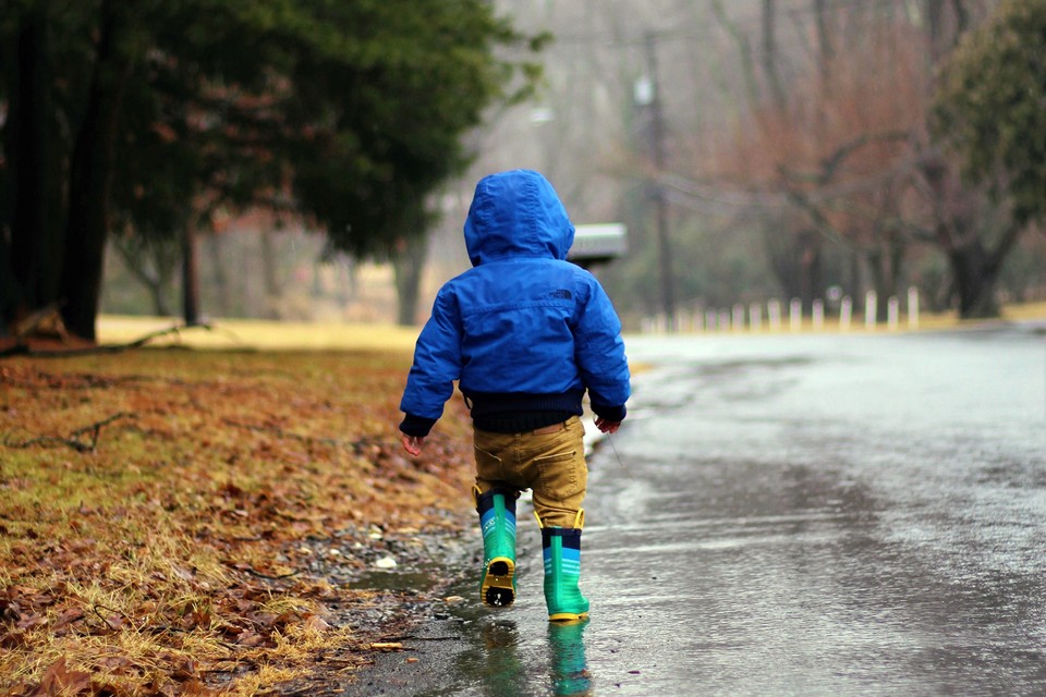 Zo kleed je je kinderen het best tegen de regen