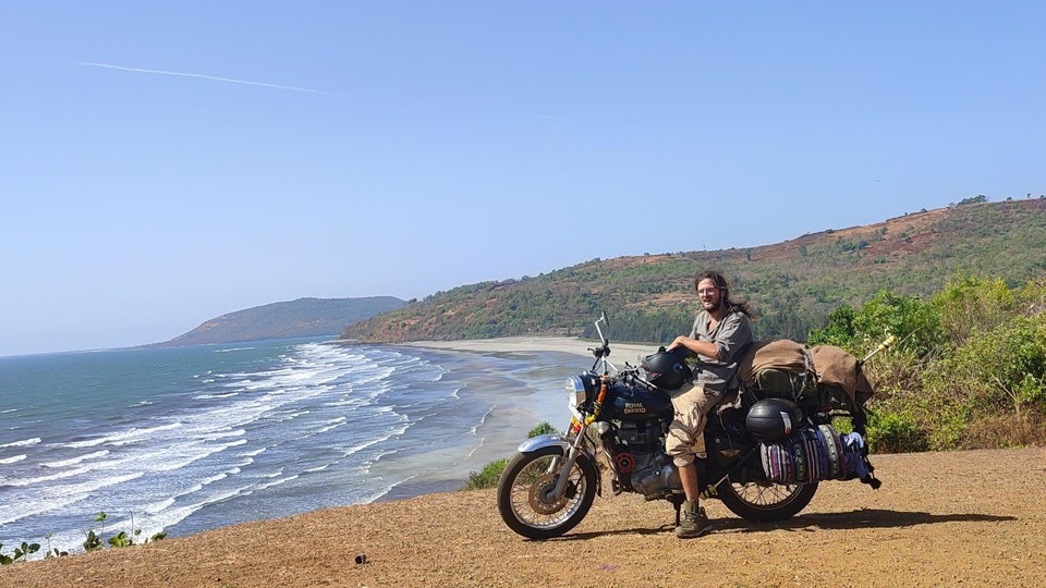 De tocht langs de kust is een van Brams beste herinneringen aan India.