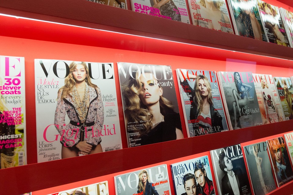 Themabeeld: selectie van Vogue-covers. 