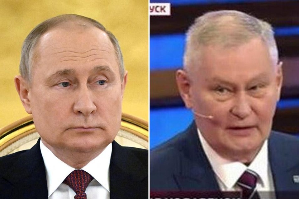 President Poetin (links) en oud-kolonel Chodarenok. 