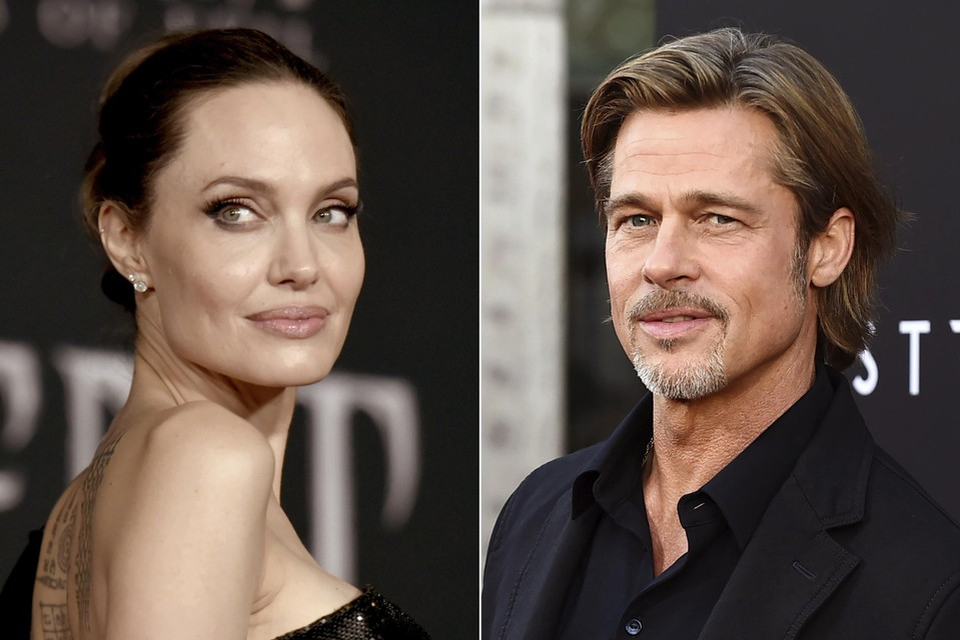 Angelina Jolie en Brad Pitt: Ooit smoorverliefd, nu kunnen ze elkaars bloed drinken. 