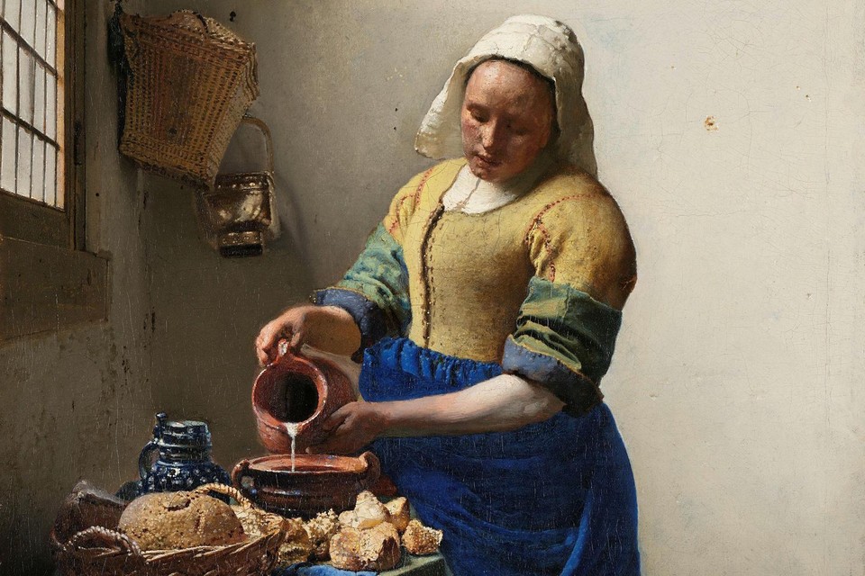 ‘Het melkmeisje’ van Vermeer. 