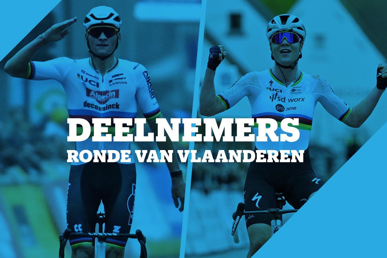 Deelnemerslijst Ronde van Vlaanderen 2024 met alle deelnemers Het