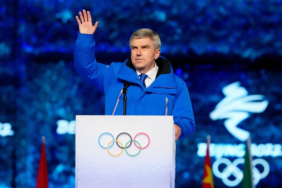 IOC-voorzitter Thomas Bach. 