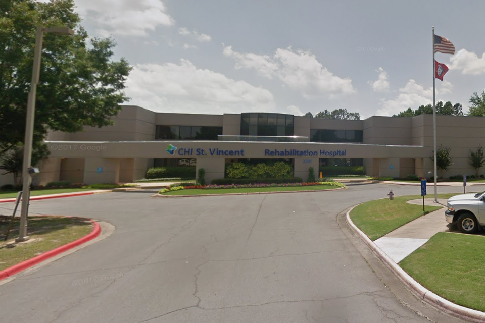 Het St. Vincent North Hospital in Little Rock, Arkansas. 
