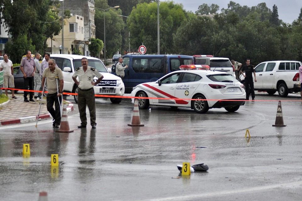 Een lid van de Tunesische nationale garde werd zondag in Sousse vermoord 