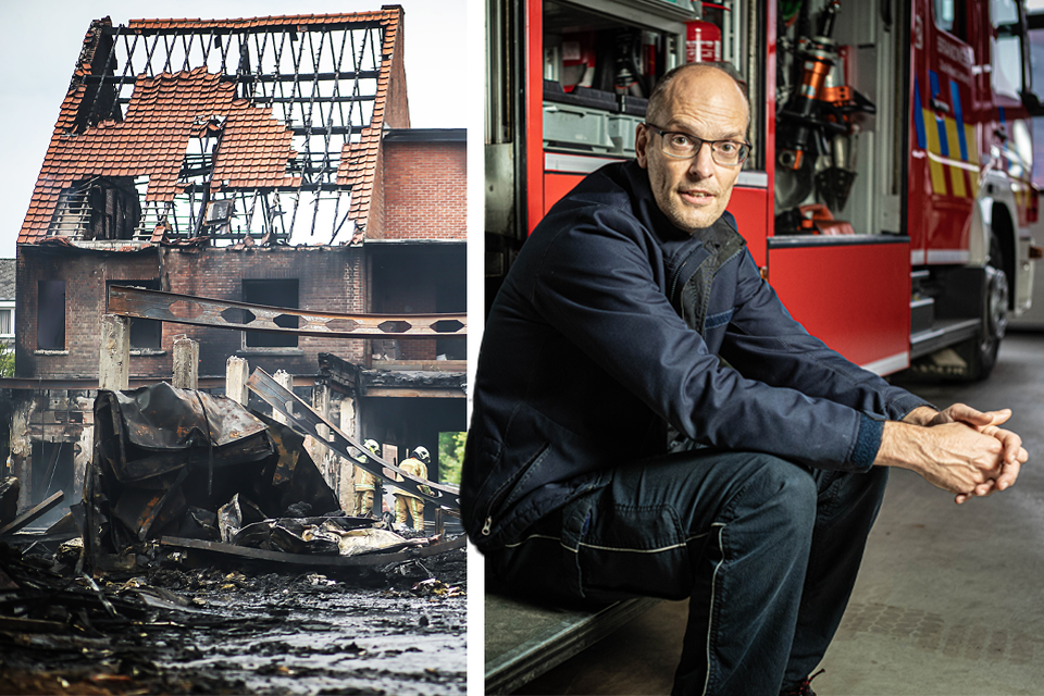 Brandweerofficier Marc Coenen schreef een boek over de noodlottige brand die hem bleef achtervolgen.  