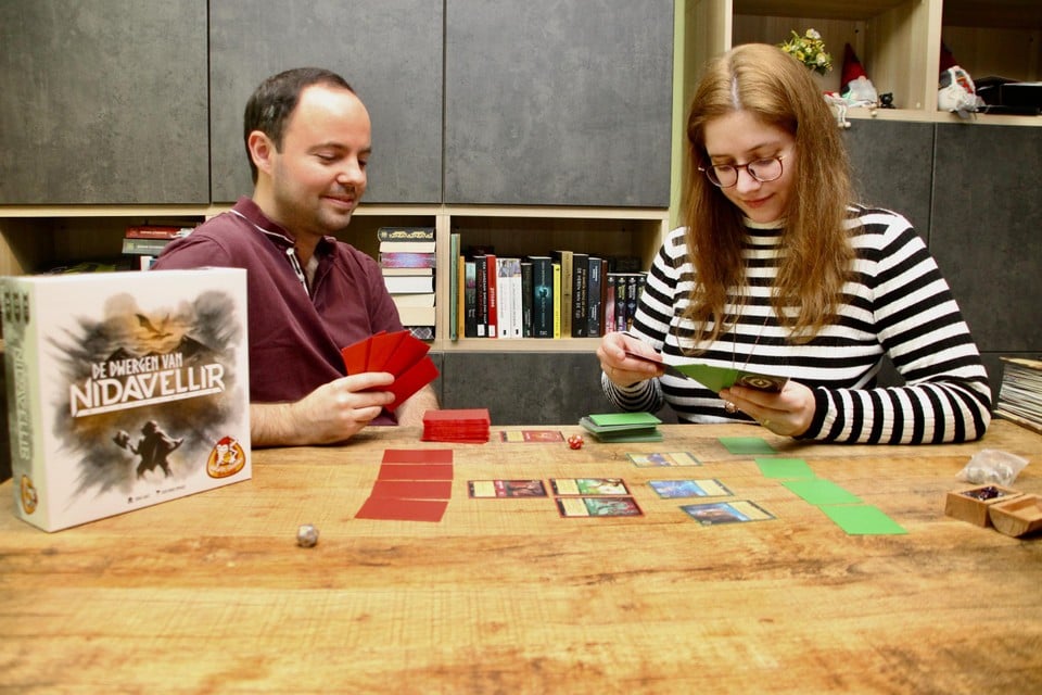 Bruno and Angie are passionate about board games.