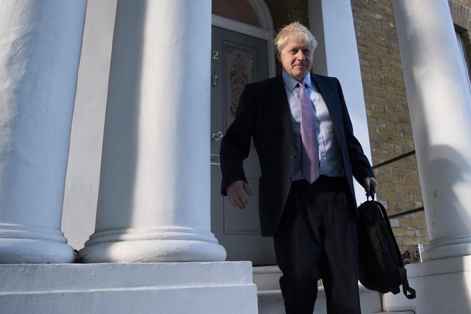 Boris Johnson kondigde eerder deze week zijn ontslag als premier aan. 