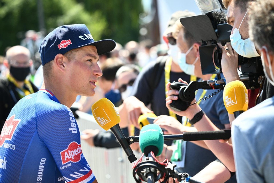 Mathieu van der Poel reed een haast anonieme Tour de France. 