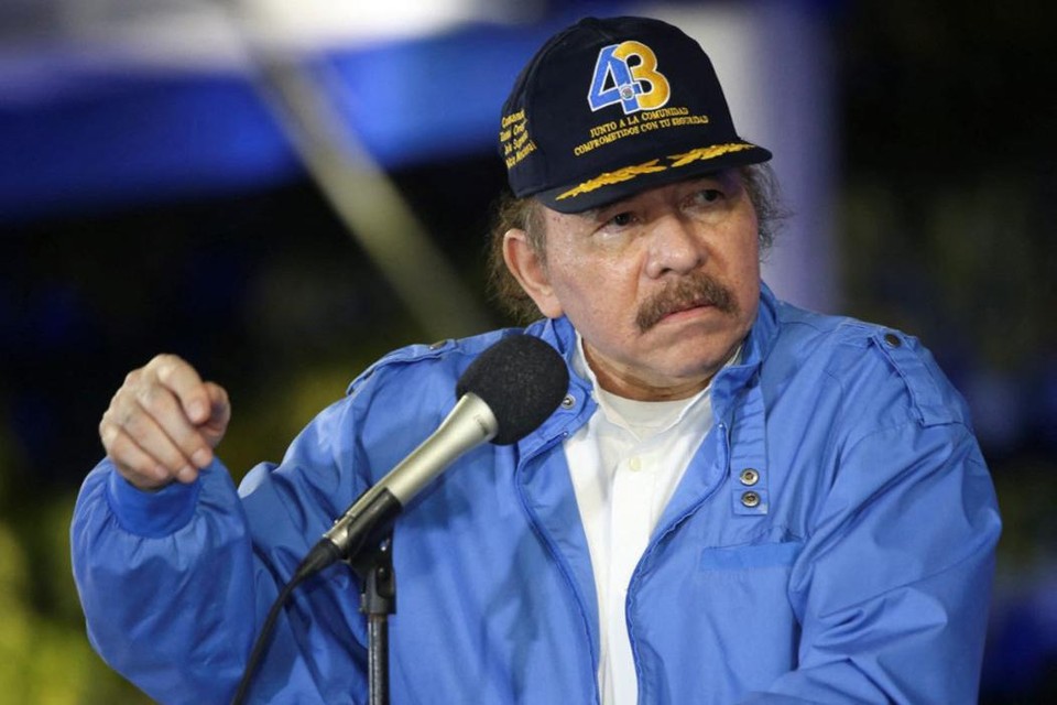 De Nicaraguaanse president Daniel Ortega 