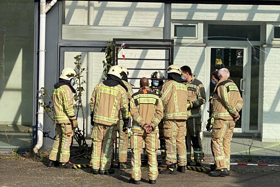Maandag hield de brandweer al een eerste oefening in Sint-Truiden. 
