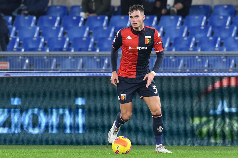 Vorig seizoen speelde Vanheusden op huurbasis bij Genoa. 