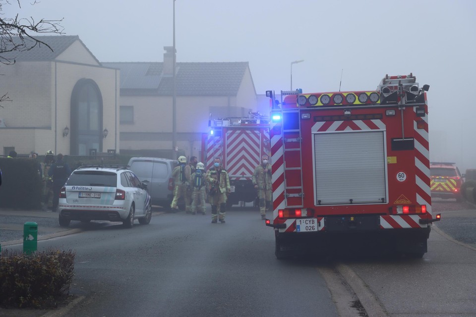 De brandweer van Maasmechelen controleerde de buurt in Dilsen waar de bewoners het gas geroken hadden. 
