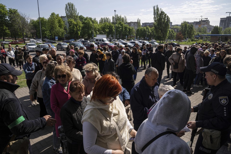 Een minderheid van de bevolking in Zaporizja zou de afgelopen maanden wel een Russisch paspoort aanvaard hebben. 