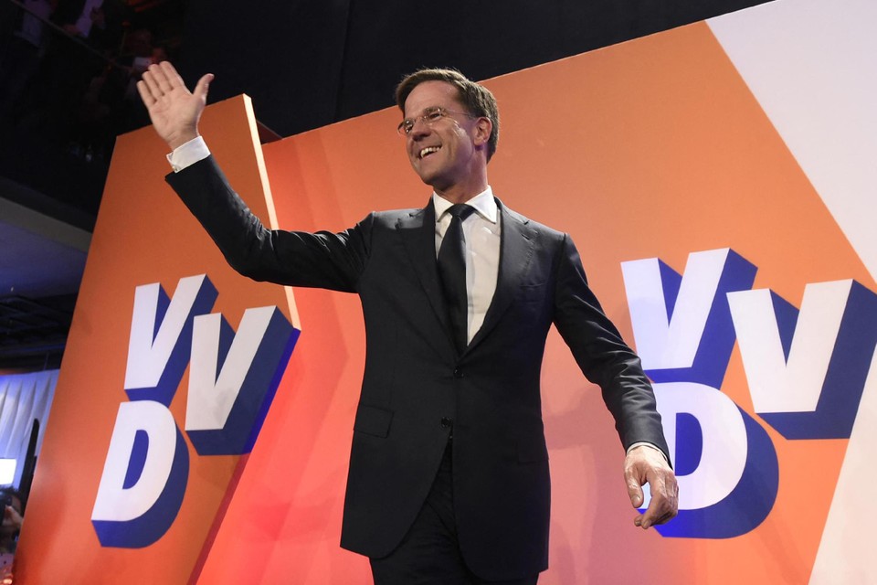 2017: Rutte heeft andermaal de verkiezingen gewonnen.