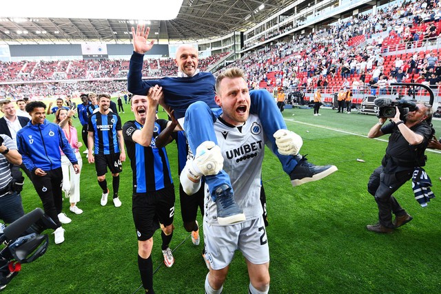 Club Brugge-supporters geloven nog in titel, record gaat eraan