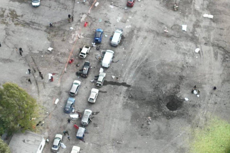 Vrijdag werd ook in de oblast Zaporizja een groot aantal doden gevonden in een civiel konvooi. 