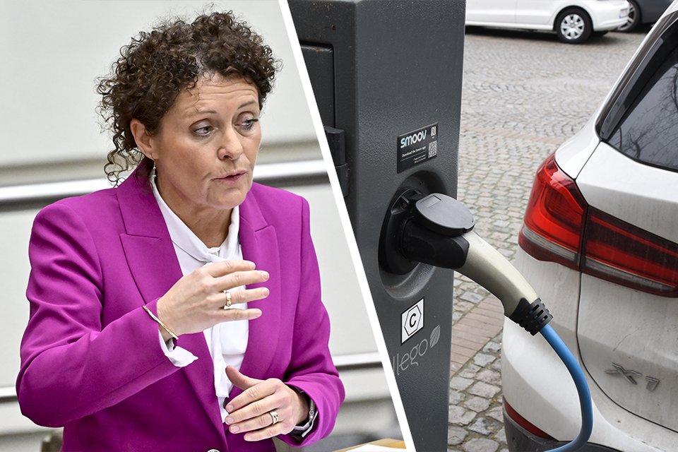 Minister van Mobiliteit Lydia Peeters (Open VLD) komt in het nauw inzake haar premie voor elektrische wagens.