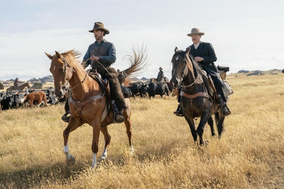 Benedict Cumberbatch en Jesse Plemons schitteren in Jane Campions geweldige (anti)western ‘The Power of the Dog’. 