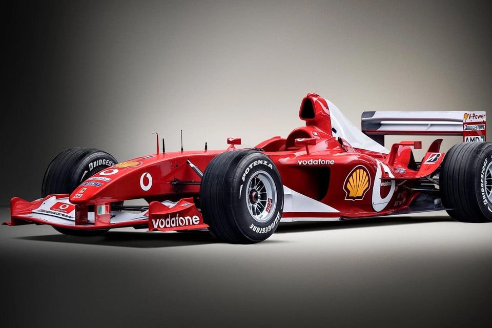 Ferrari F2003-GA van Michael Schumacher 