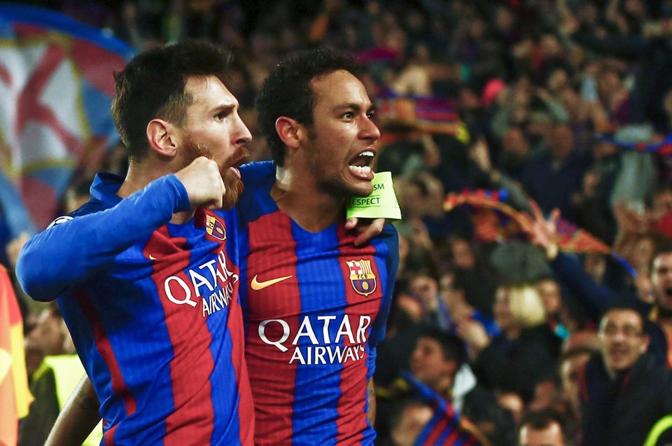 Messi en Neymar waren ook nog ploegmaars bij FC Barcelona.