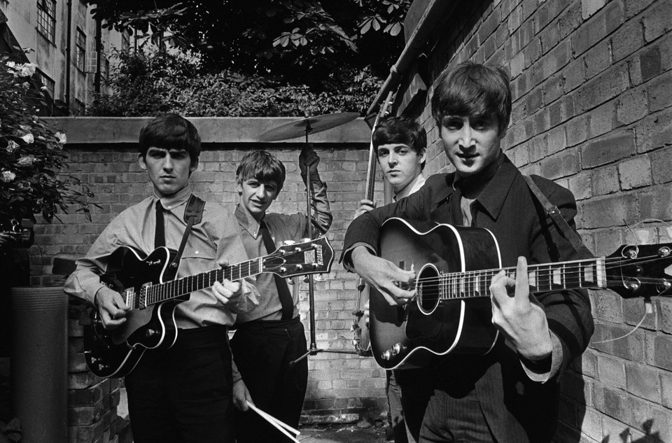 The Beatles in 1963.