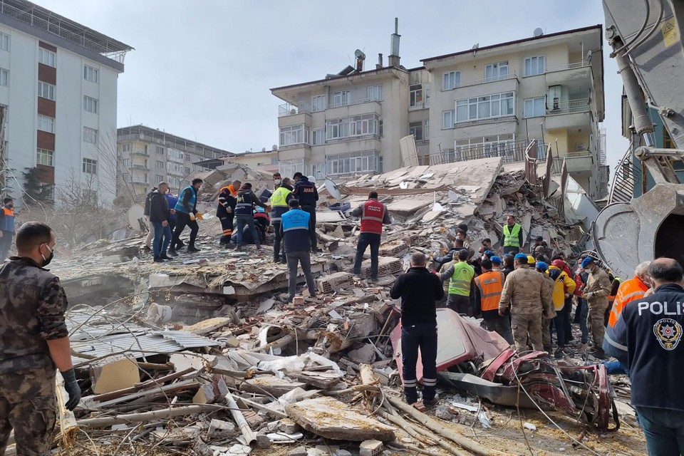 Tijdens de zware aardbeving eind februari werd Malatya ook al zwaar getroffen.