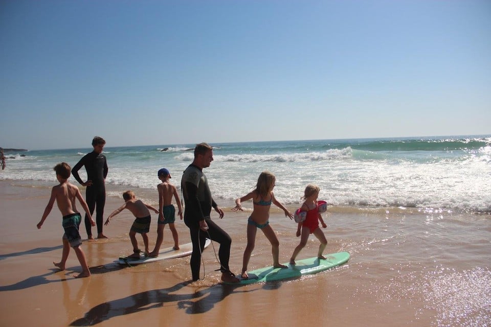 Surfplezier voor het hele gezin. 