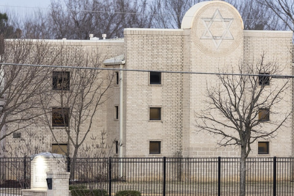 De gijzeling vond plaats in een synagoge in het Amerikaanse Texas. 