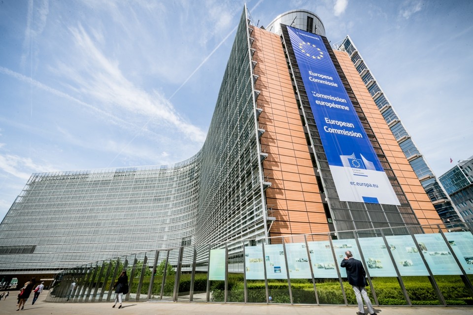 De Maltese ambassade kijkt uit op het Berlaymontgebouw, waar de Europese Commissie gevestigd is. 