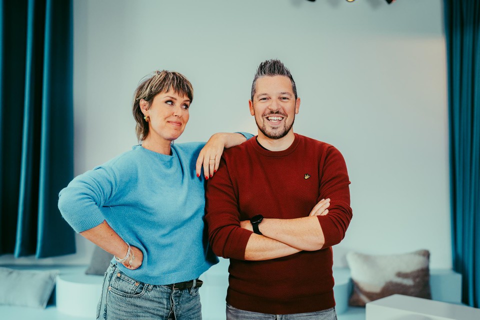 Ann Reymen en Daan Masset: een nieuw Limburgs duo op Radio2. 