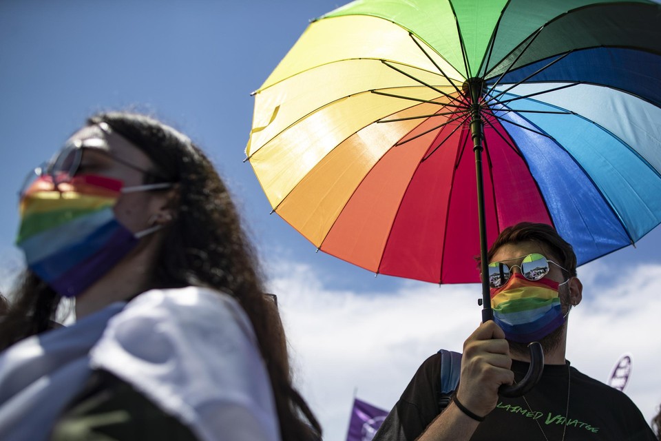 Ook in Turkije waren er de voorbije dagen ‘regenboog’-protesten. 