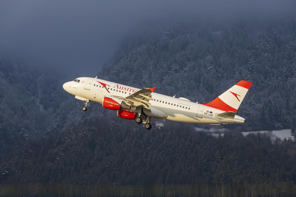 Austrian Airlines had onterecht reclame gemaakt voor vluchten met ‘duurzame kerosine’.