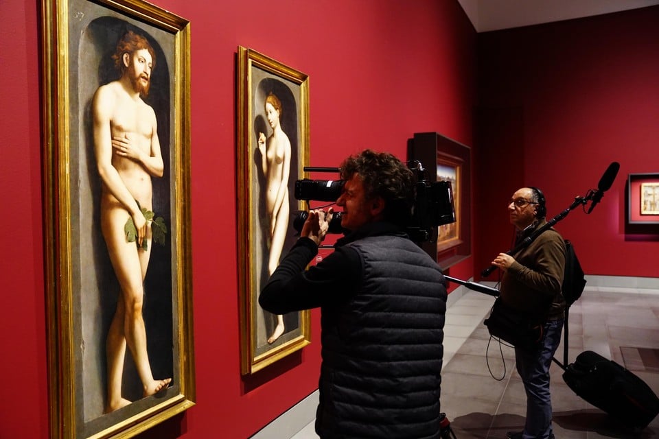 Archiefbeeld. Corona beëindigde de expo ‘Van Eyck, een optische revolutie’ vroegtijdig.