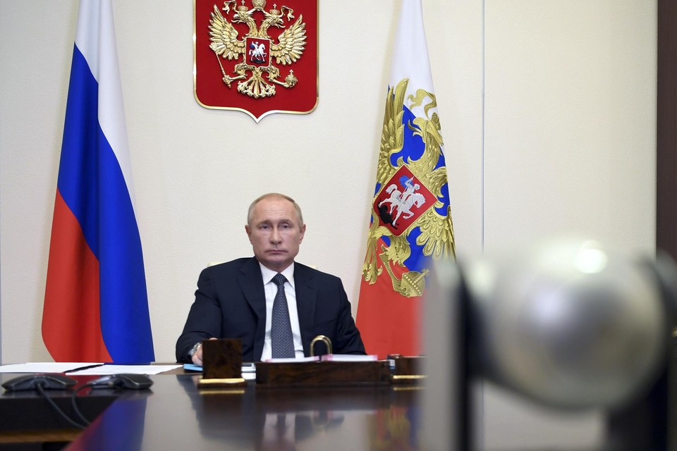 Vladimir Poetin kondigde vanochtend het nieuws aan. 