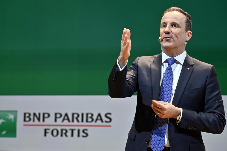 Michael Anseeuw, de nieuwe CEO van BNP Paribas Fortis, mocht als laatste Belgische grootbank de resultaten bekendmaken.