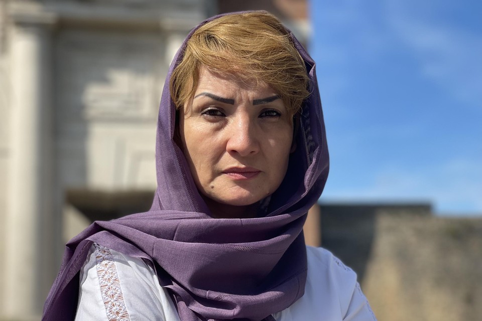 Razia Arefi was in Afghanistan algemeen directeur van de Belgische ngo Moeders voor Vrede. 