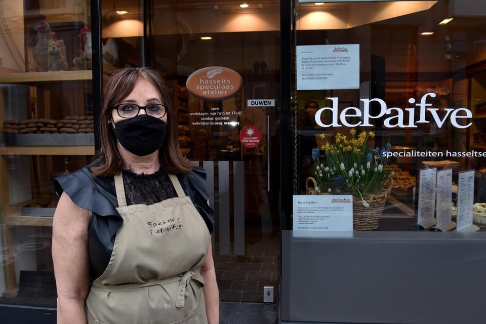 Brigitte Lenaers van bakker Depaifve: “Voor twee klanten kan ik niet openblijven”. 