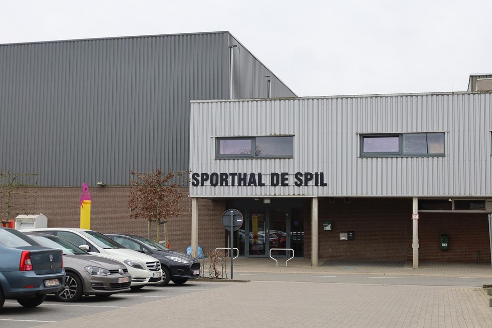 Sporthal De Spil in Dilsen-Stokkem.