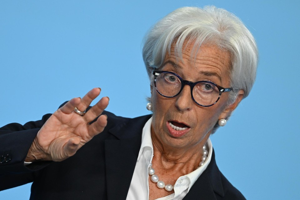 ECB-voorzitter Christine Lagarde. 