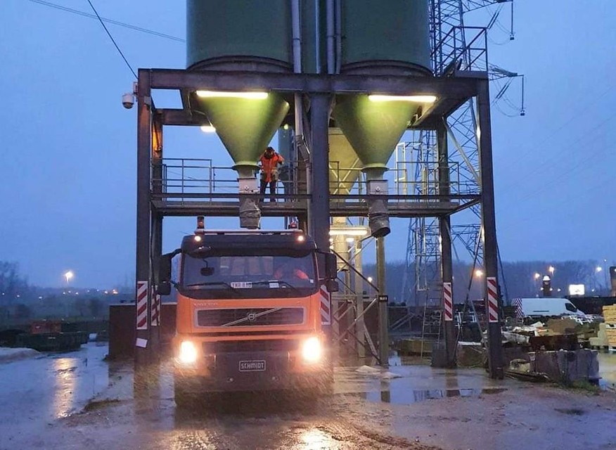 De silo’s in Bilzen zijn aangevuld met 90 ton strooizout